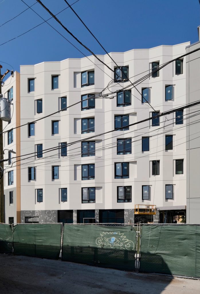Facade Wraps Up for Emmett Street Apartments at 260238 N