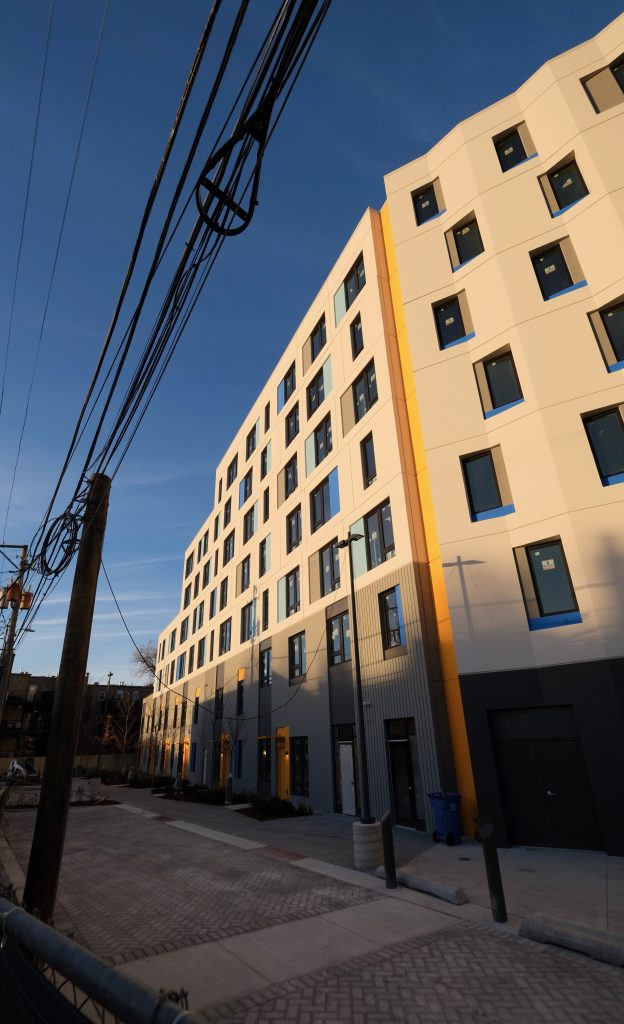 Affordable Housing Development Emmett Street Apartments Wraps Up in Logan Square Chicago YIMBY