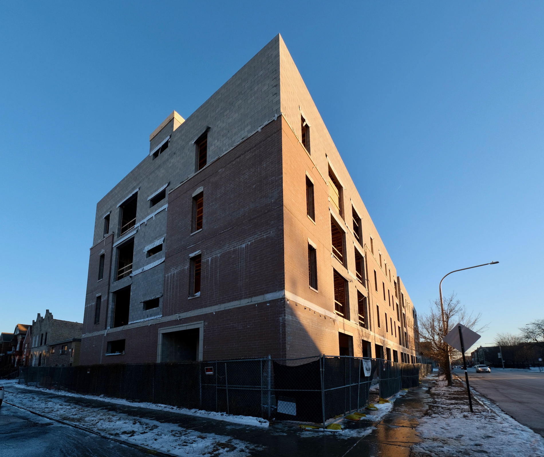 Exterior Work Approaches Completion at 4137 S Cottage Grove Avenue in