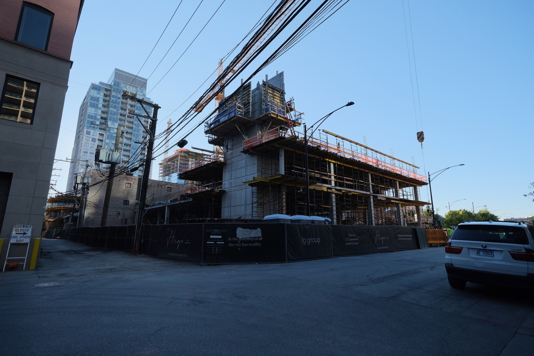 TwinBuilding Development "HUGO" Passes Third Floor in River North