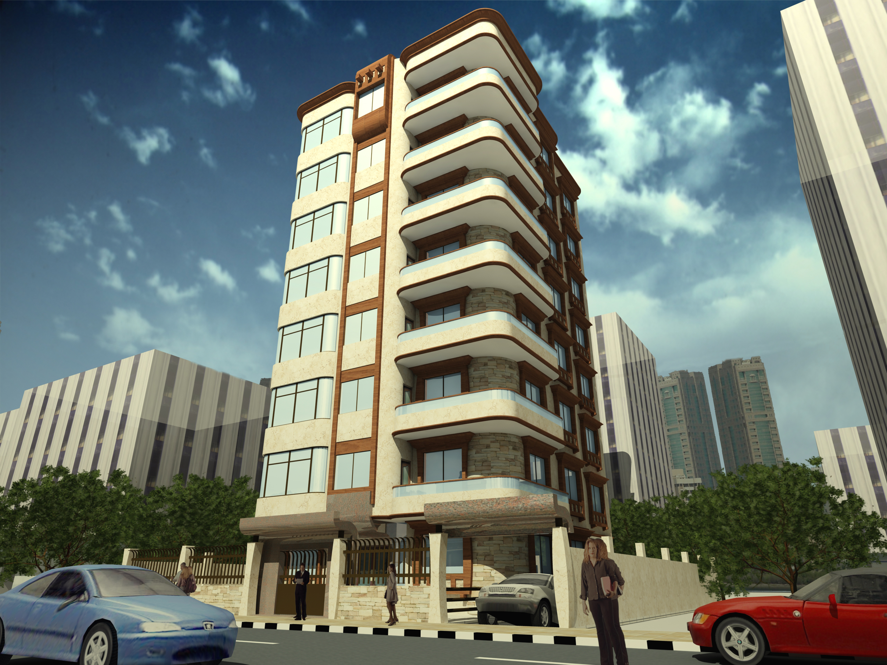 » Residential Building 7 floors