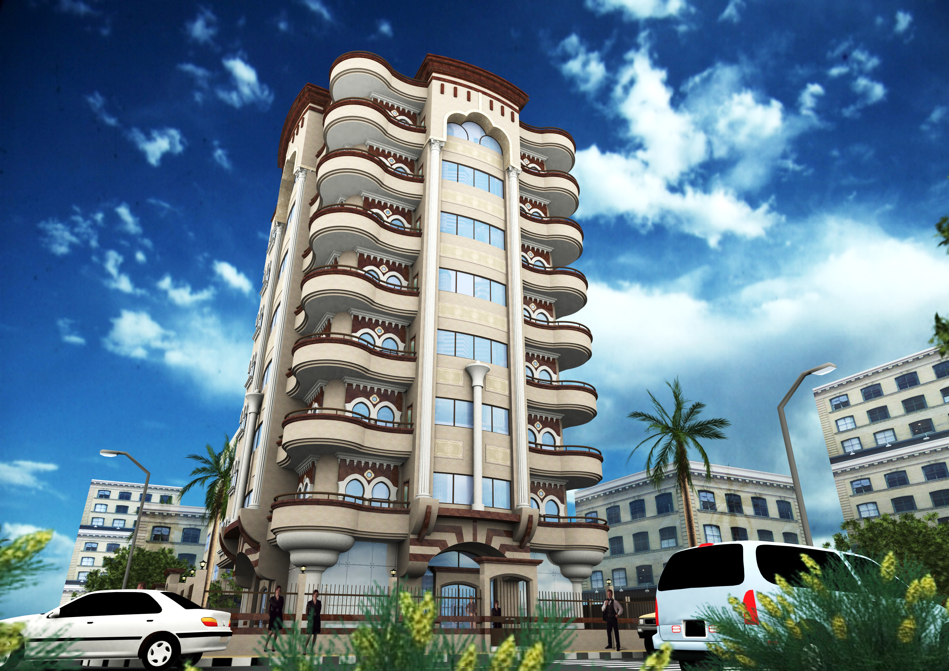 » Residential Building 7 floors