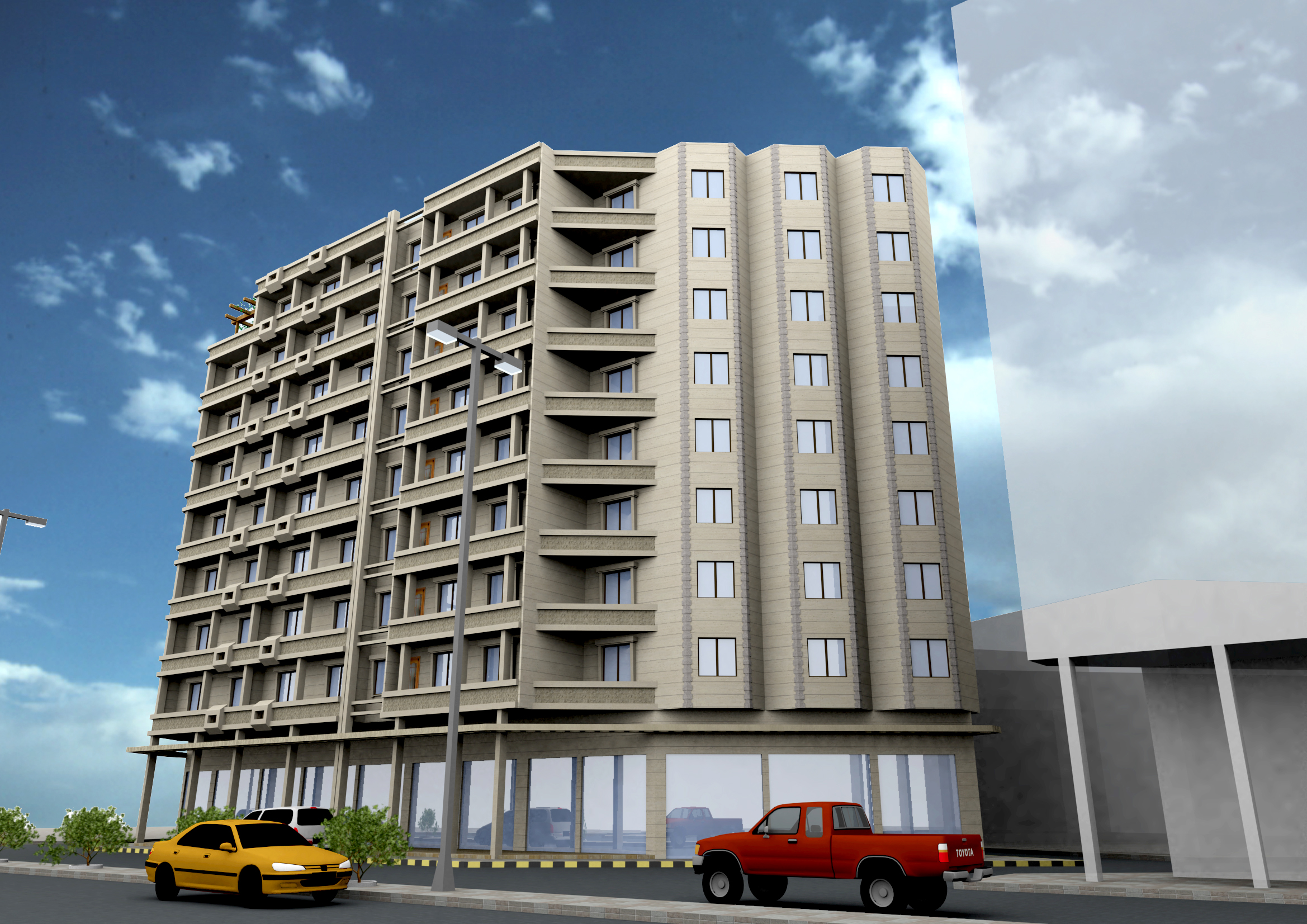 » Residential Building 7 floors