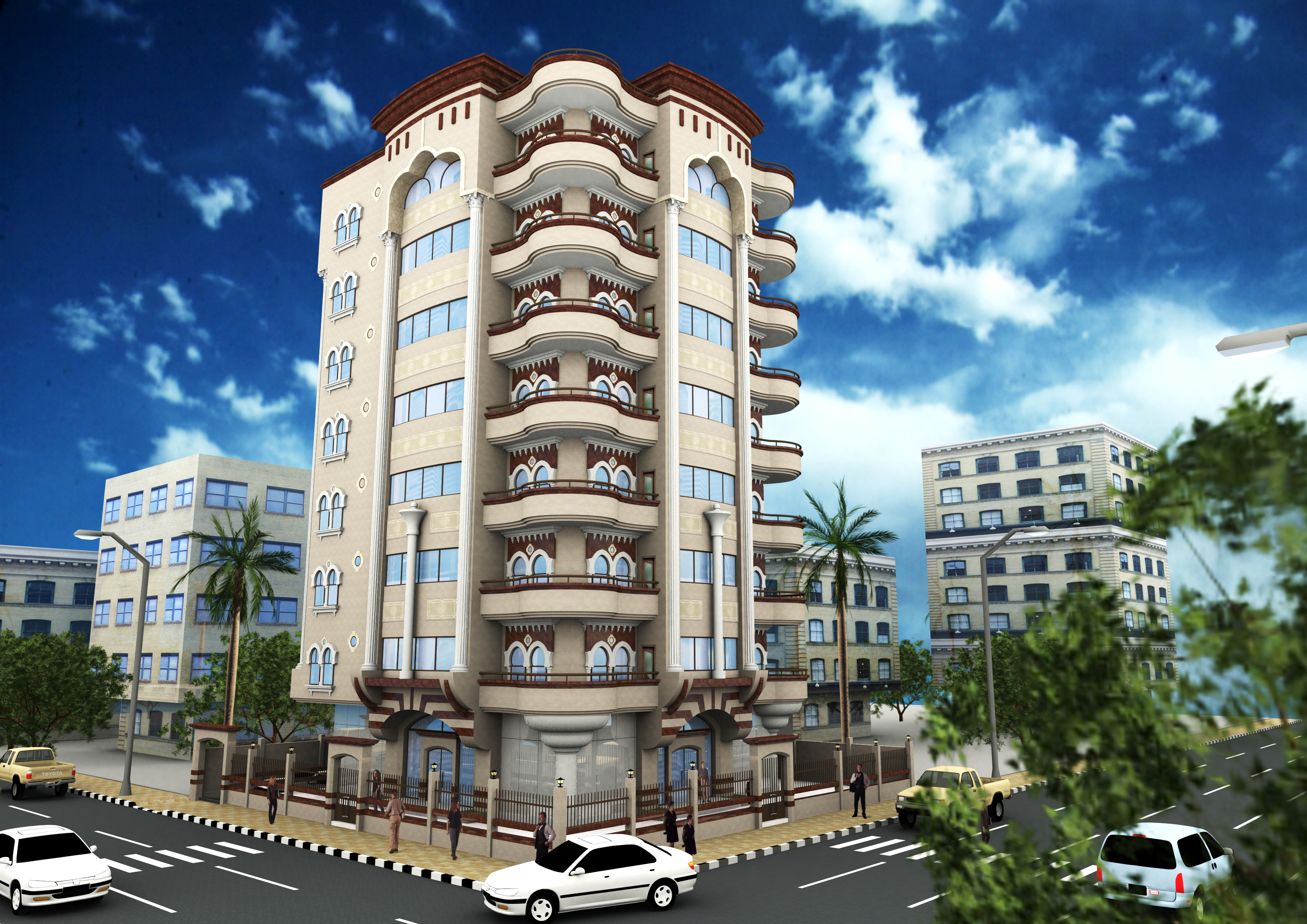 » Residential Building 7 floors