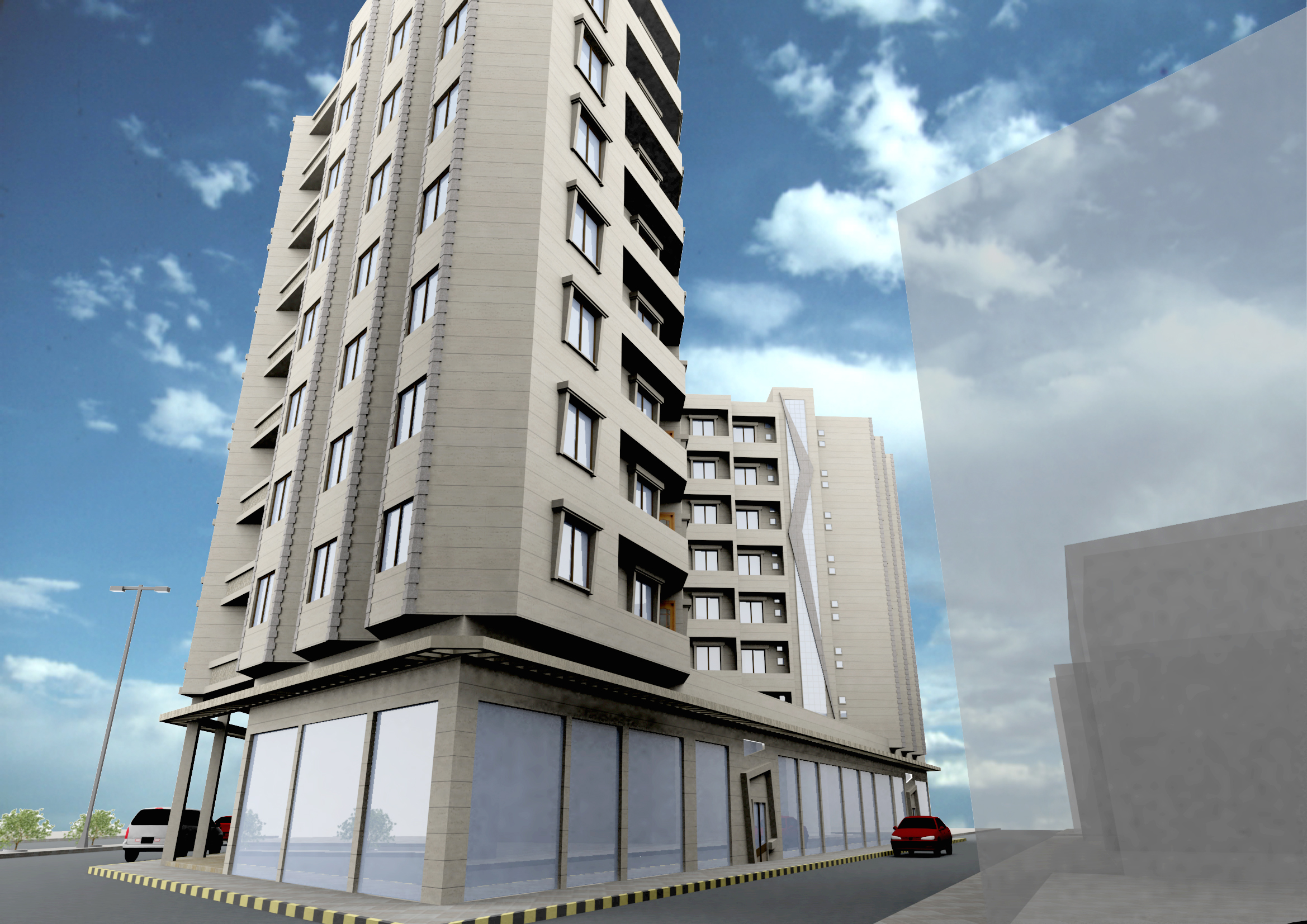 » Residential Building 7 floors