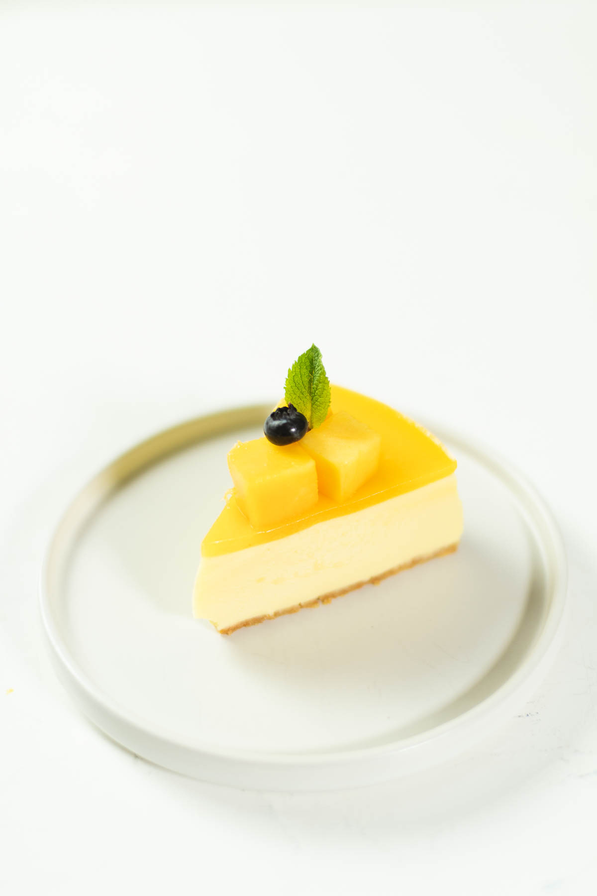 No Bake Mango Cheesecake Chicca Food