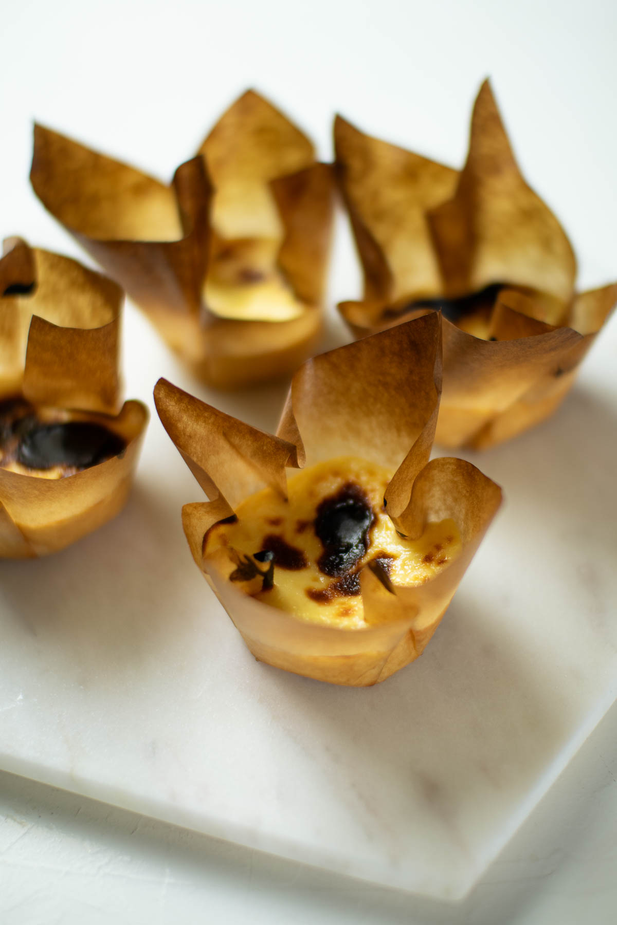 Mini Basque Burnt Cheesecake Recipe Chicca Food