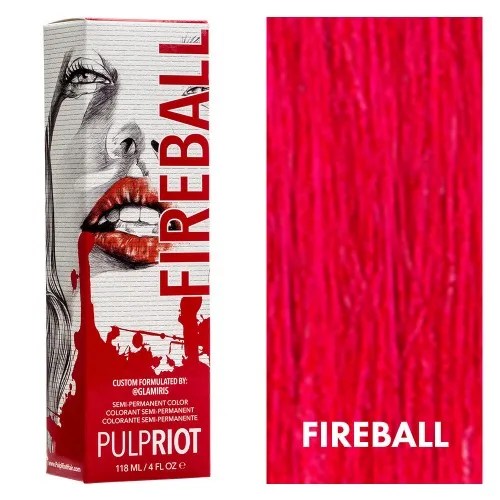 Pulp Riot SemiPermanent Fireball Color Bold, Vibrant Brilliance