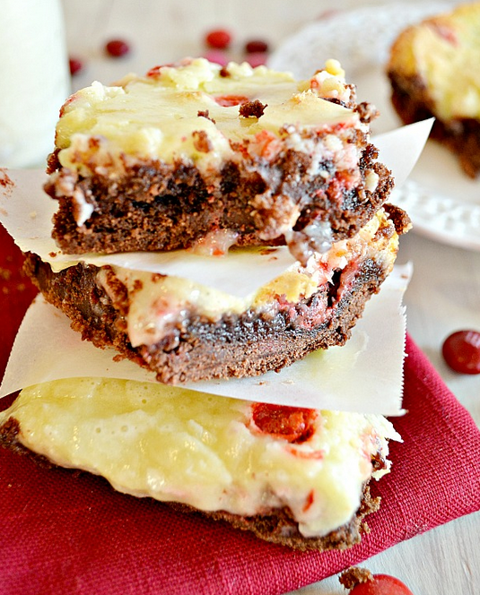 Chocolate Raspberry Cheesecake Bars Recipe