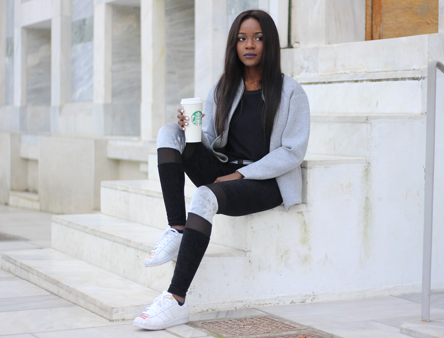 How to wear shorts in winter ChicGlamStyle