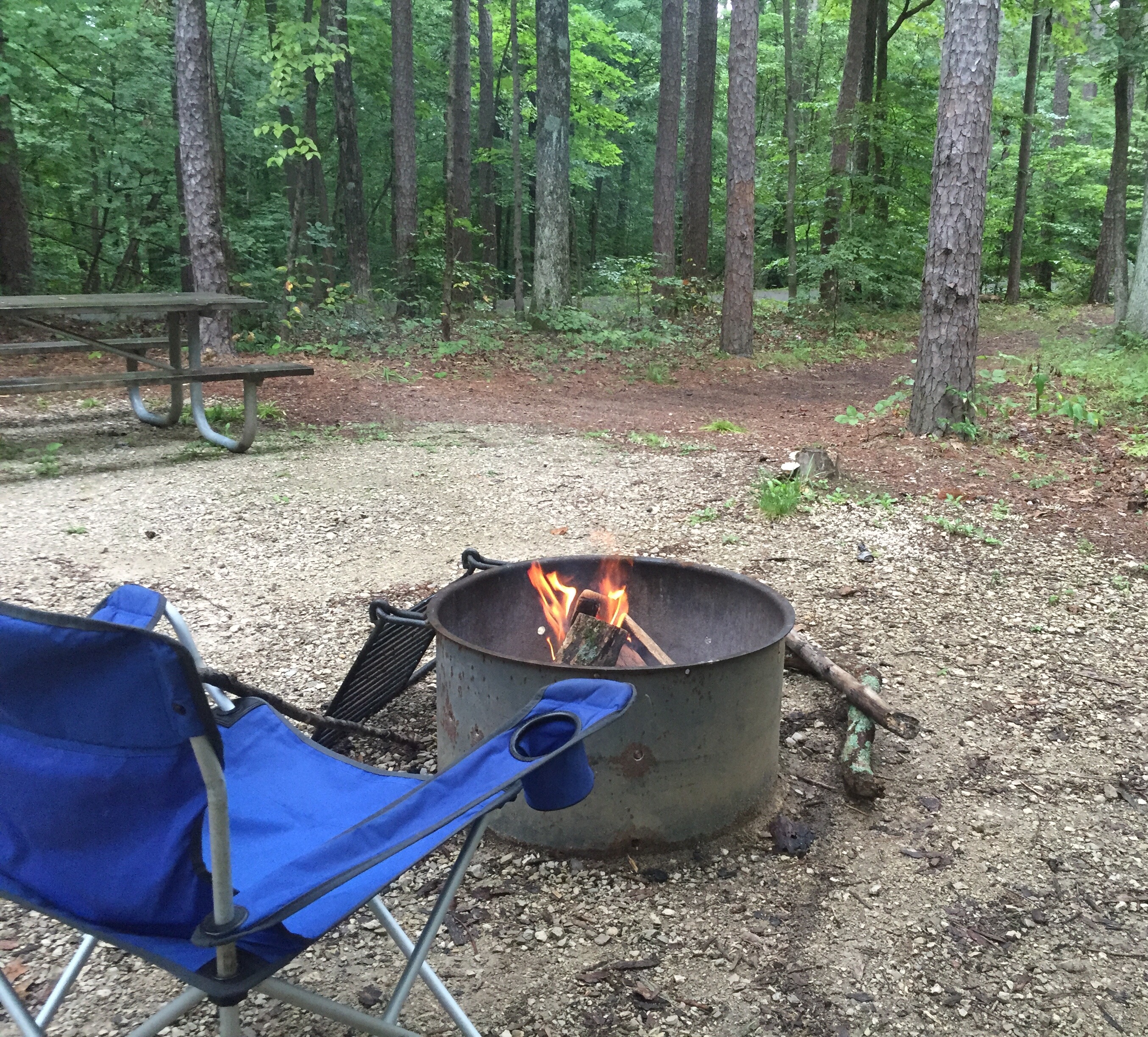 Hardin Ridge Campground peregrinations