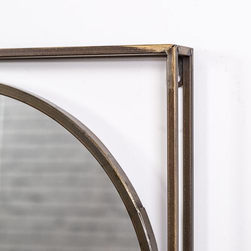 Industrial Rustic Square Wall Mirror Chic Mirrors