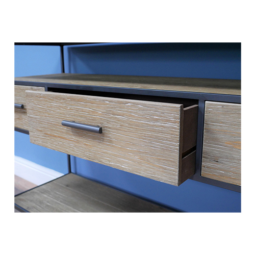 Industrial Wooden Sideboard Unit