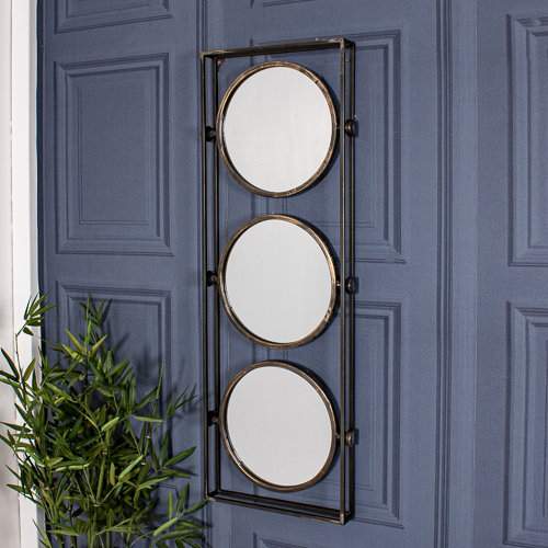 Large Industrial Wall Mirror