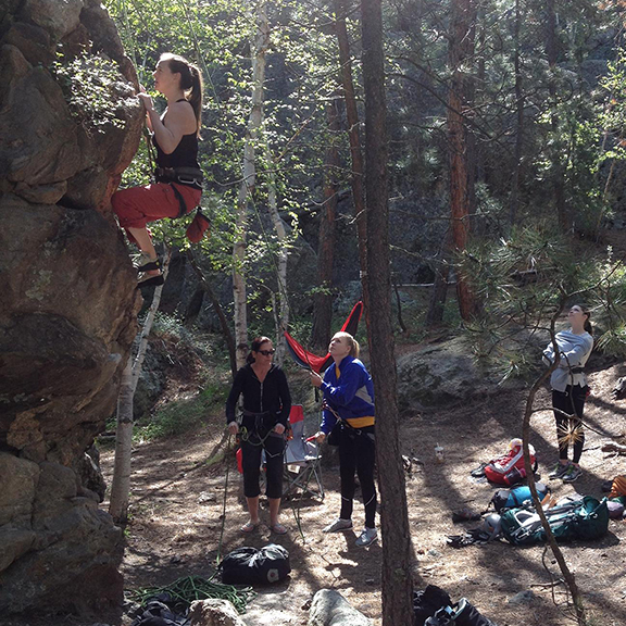 Chick Climbers Weekly Women's Climbing Group Chick Climber