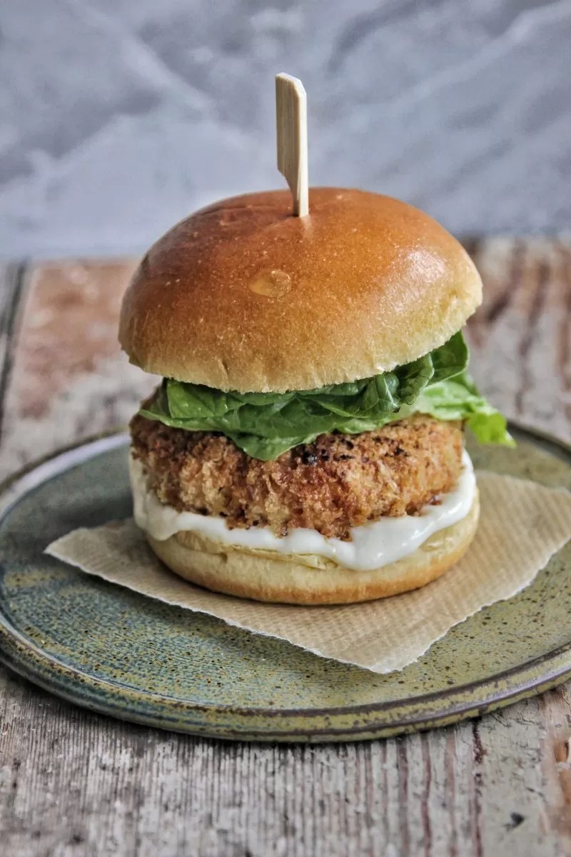Crispy Breaded Chicken Burger Manor Farm