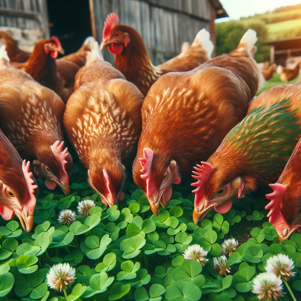 Can Chickens Eat Clover?