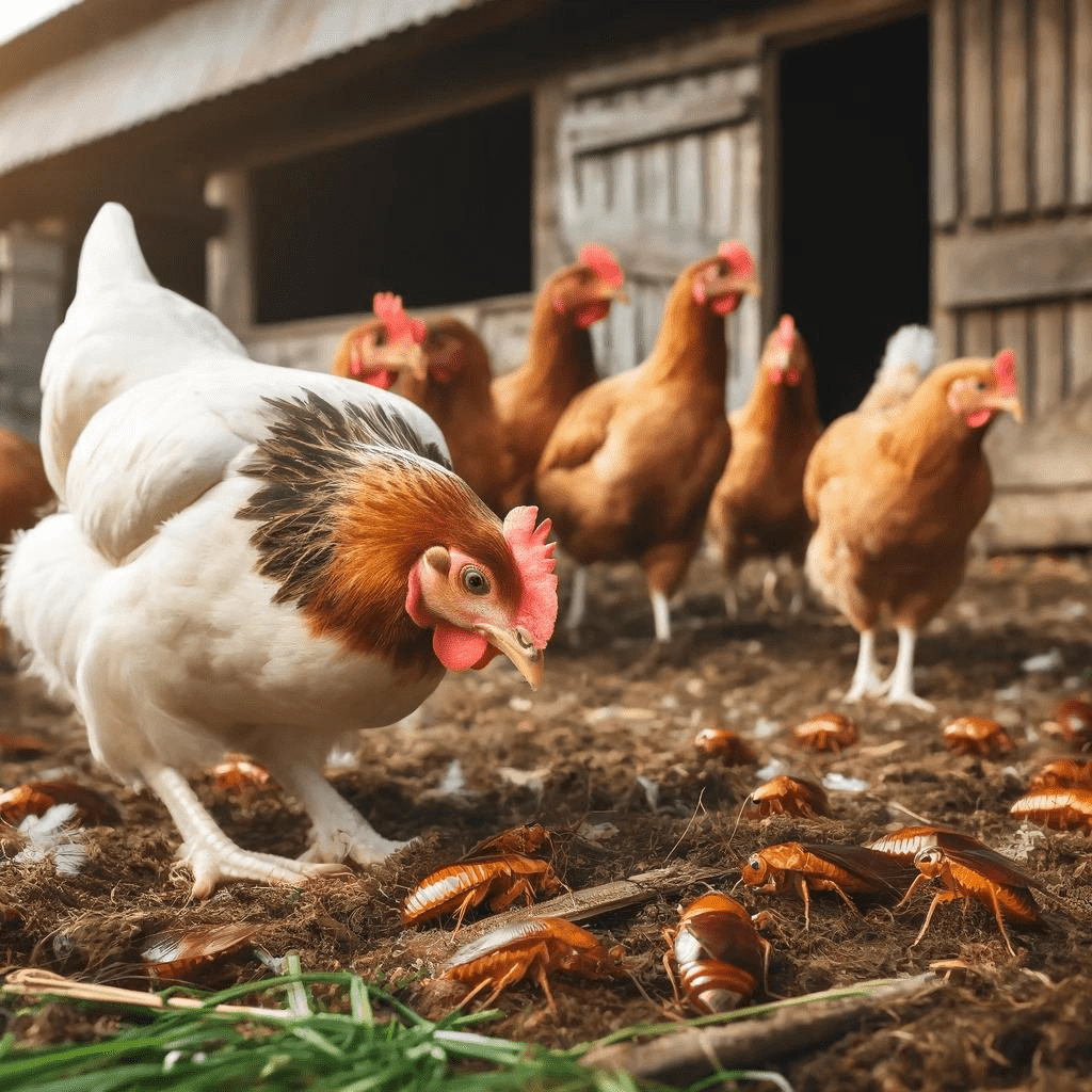 Can Chickens Eat Cockroaches?