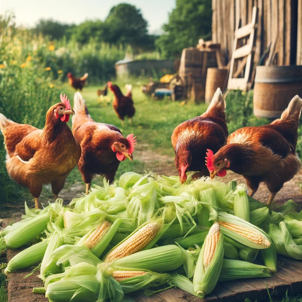 Can Chickens Eat Corn Husk?
