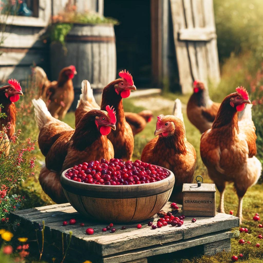 Can Chickens Eat Cranberries?