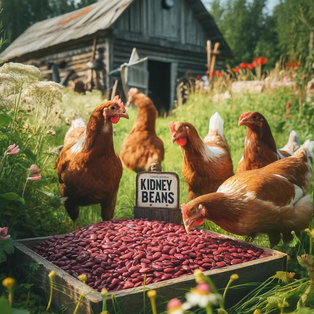 Can Chickens Eat Kidney Beans?
