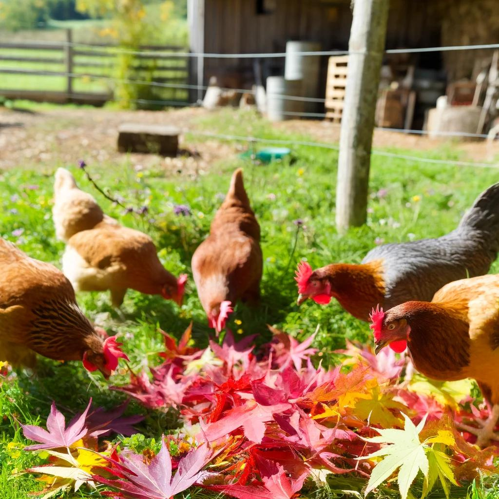 Can Chickens Eat Maple Leaves?