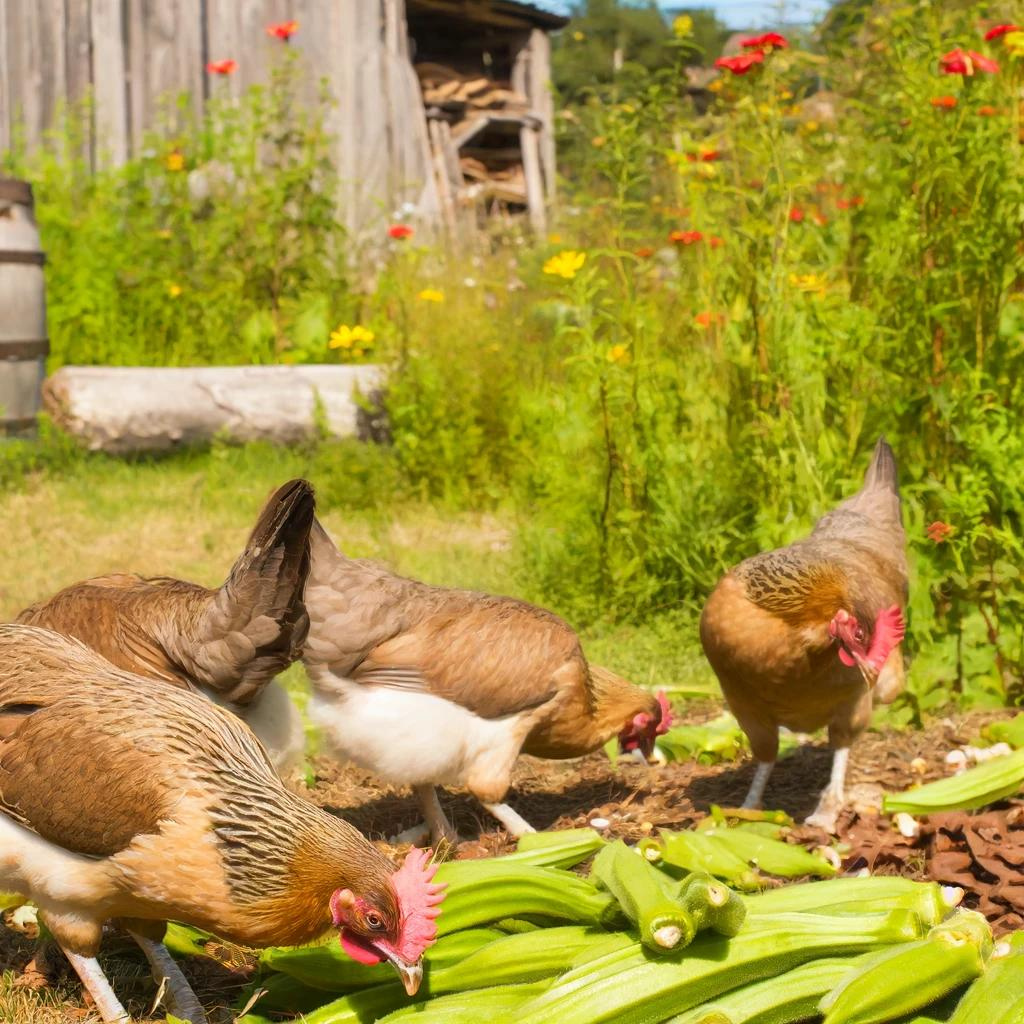 Can Chickens Eat Okra?