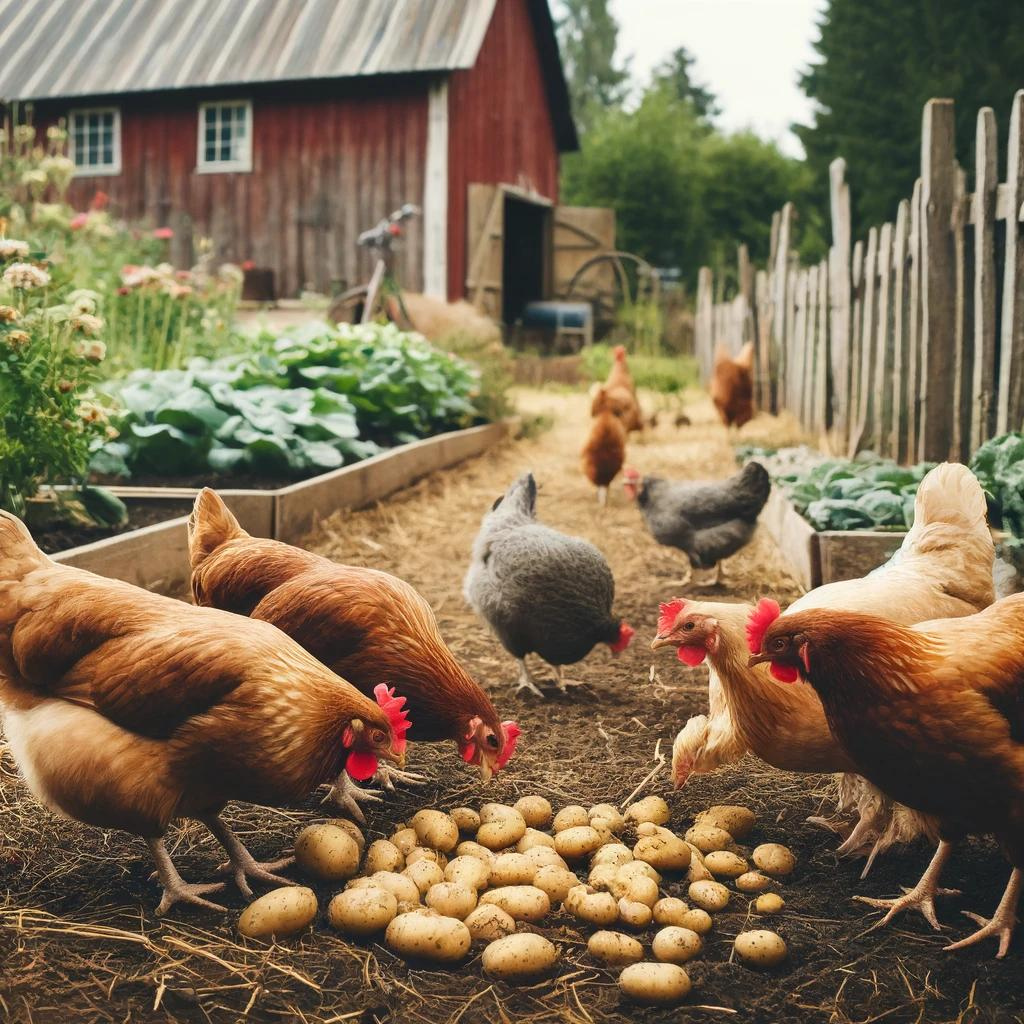 Can Chickens Eat Potatoes?