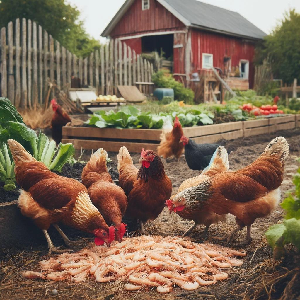 Can Chickens Eat Shrimp?