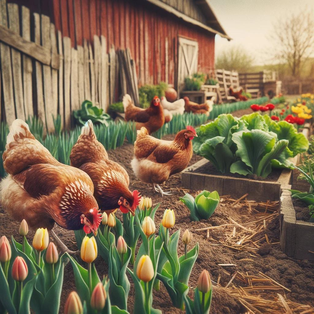 Can Chickens Eat Tulips?