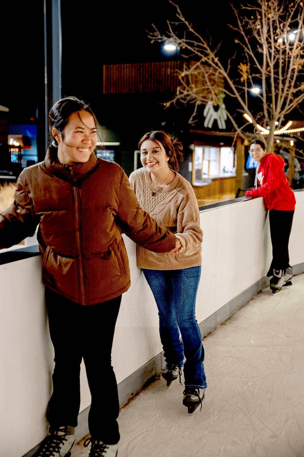 Ice Skating at Chicken N Pickle