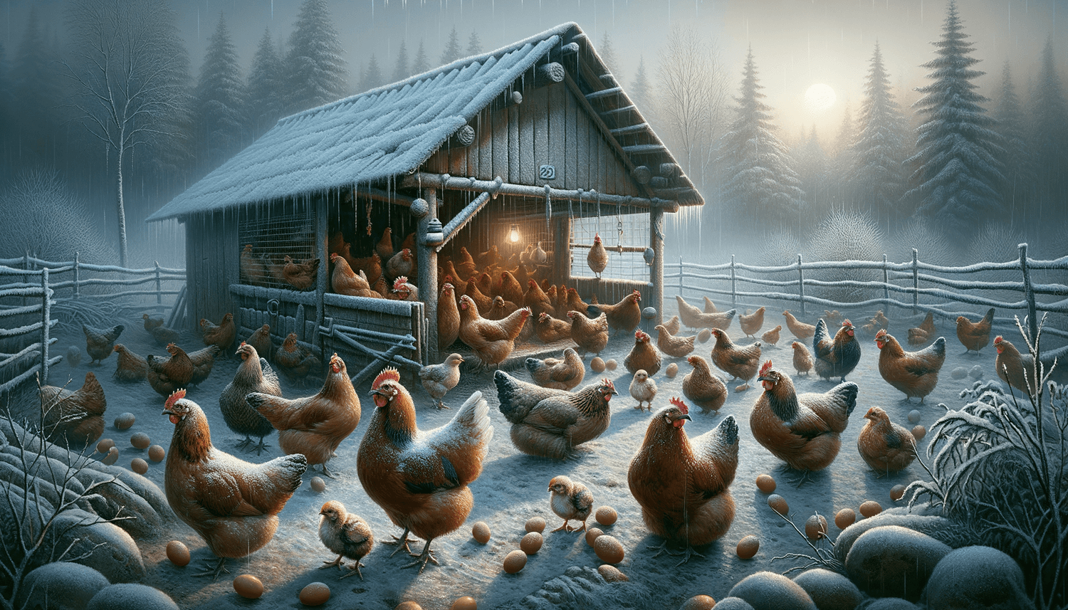 Do Chickens Lay Eggs in the Winter? Chicken Pets