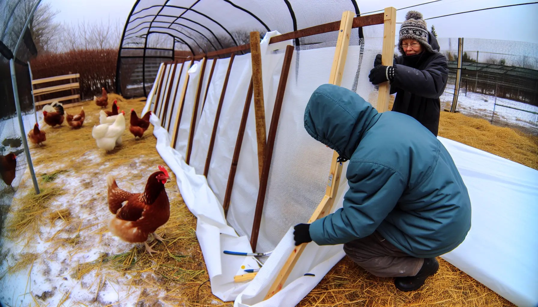 Chicken Coop Insulation Keeping Your Chickens Warm and Predators Out