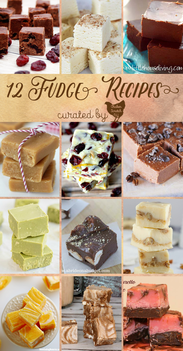 12 Fantastic Fudge Recipes curated by Chicken Scratch NY