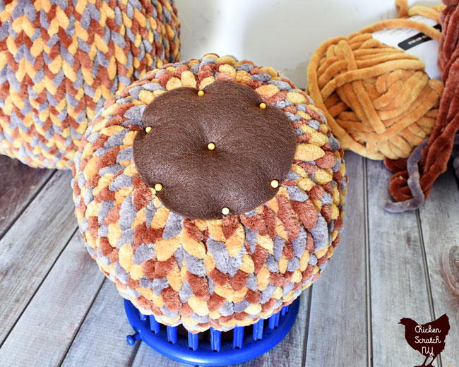 Easy & Cozy Braided Yarn Pumpkin Tutorial with Chunky Chenille Yarn