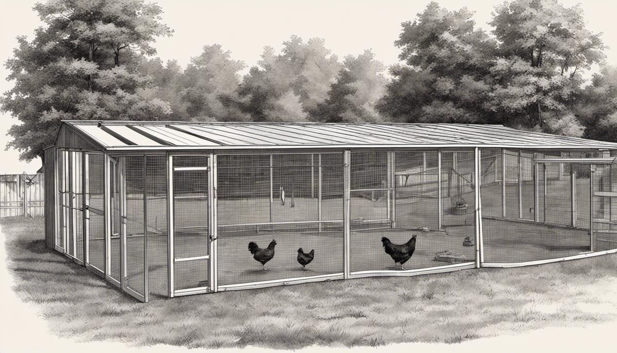 DIY Guide Building Your Own Chicken Run Chickens On The Farm
