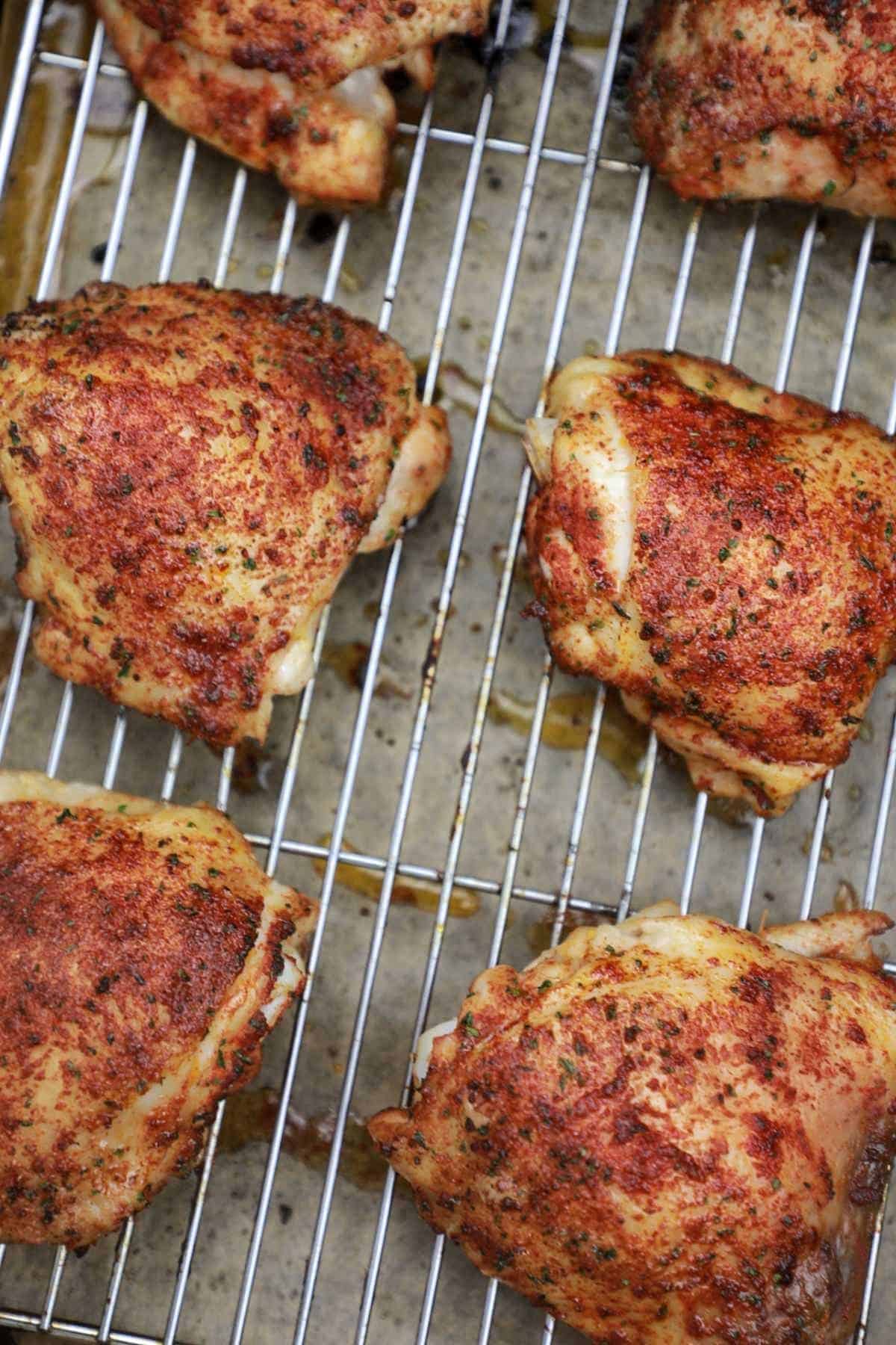 Dry Rub Chicken Thighs Chicken Vibes