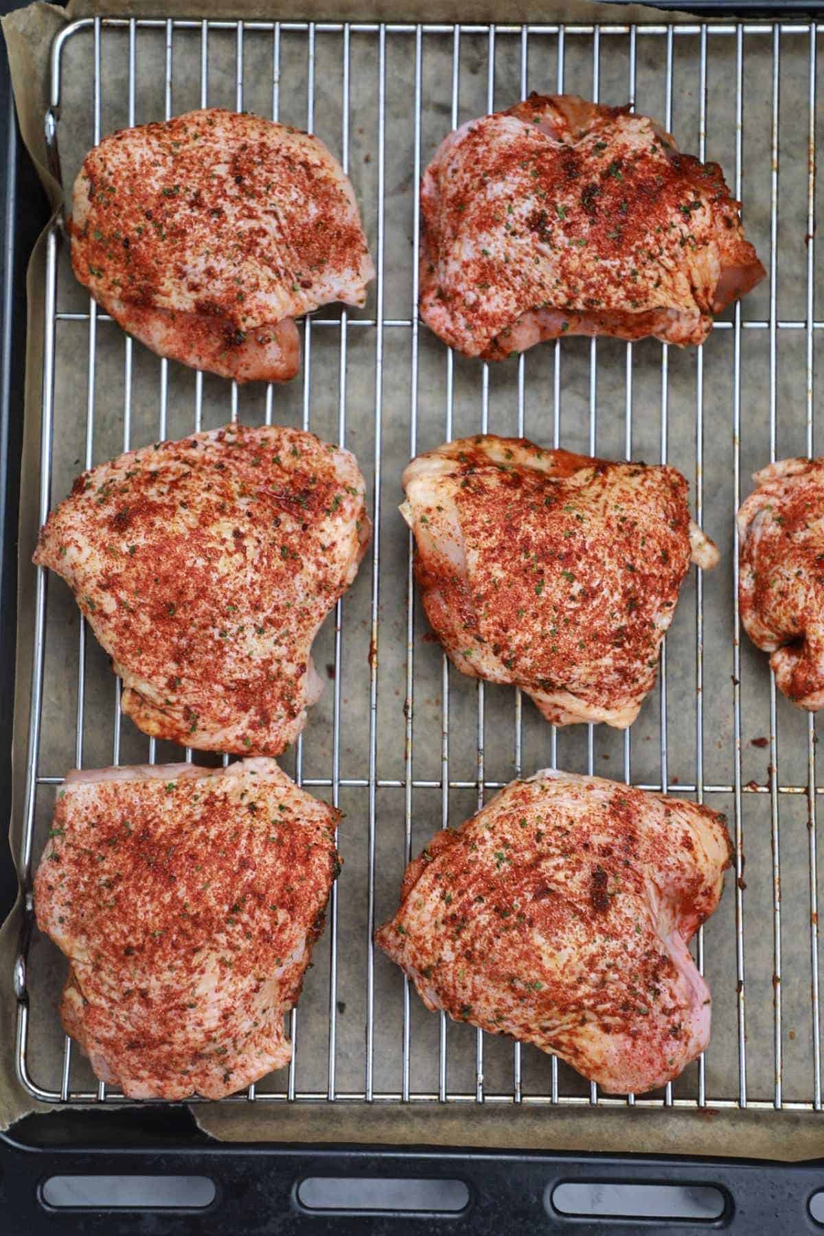 Dry Rub Chicken Thighs Chicken Vibes