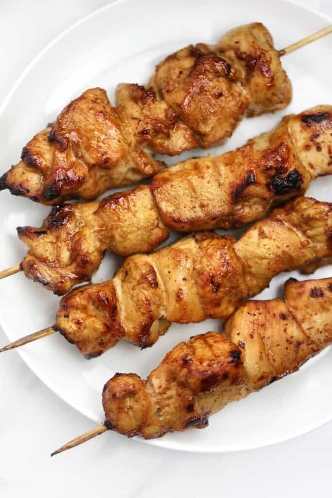 Chinese Chicken On A Stick Recipe Chinese Skewers Chicken Vibes