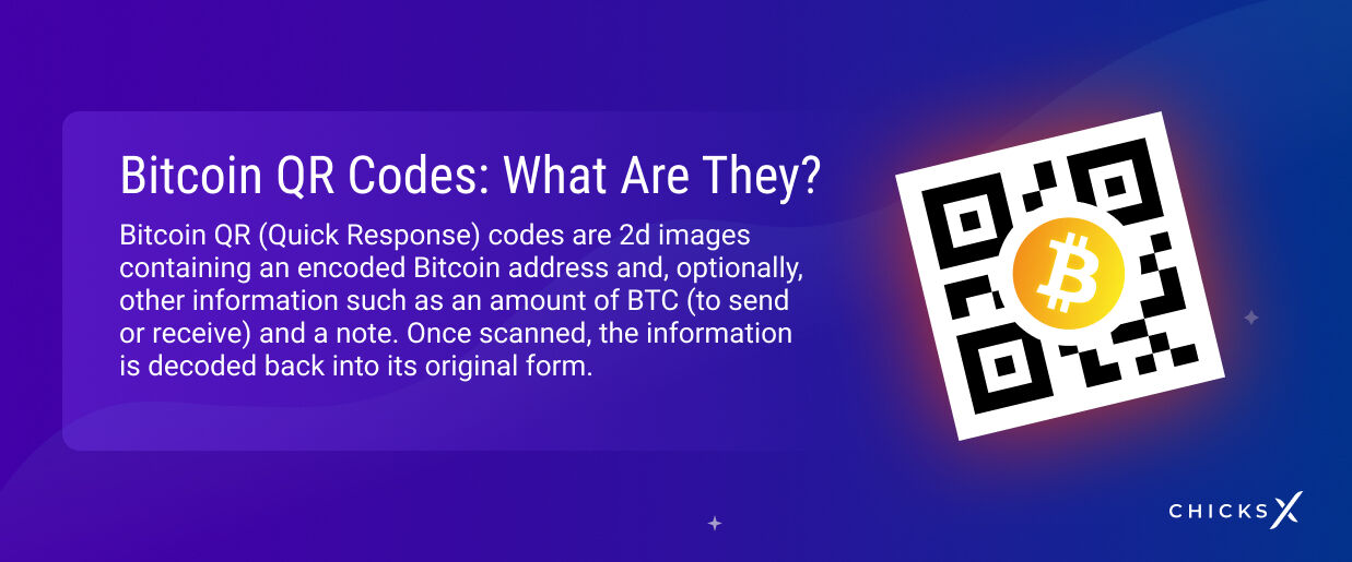 Bitcoin QR Code Guide ChicksX