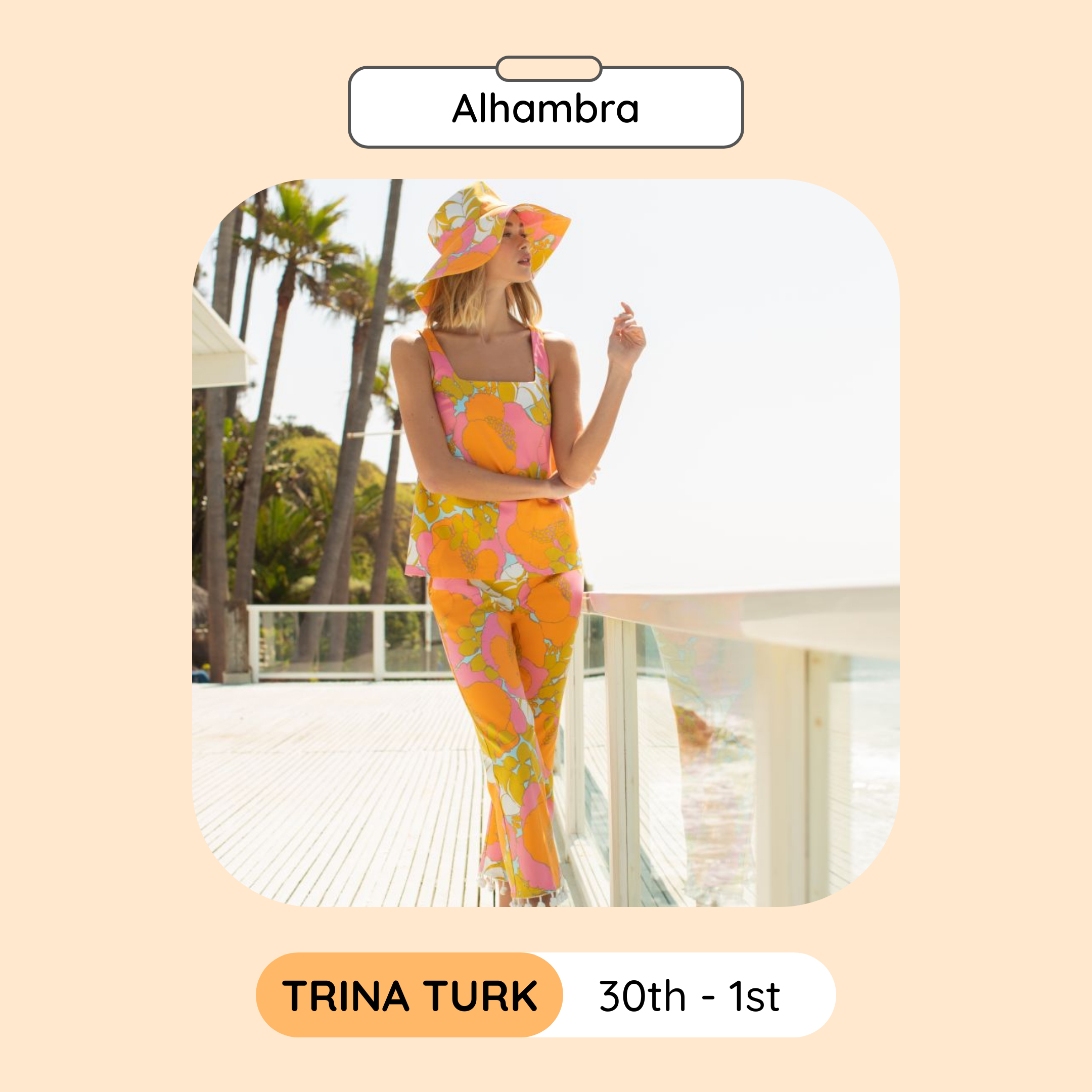 Trina Turk Warehouse Sale, Los Angeles, March 2023