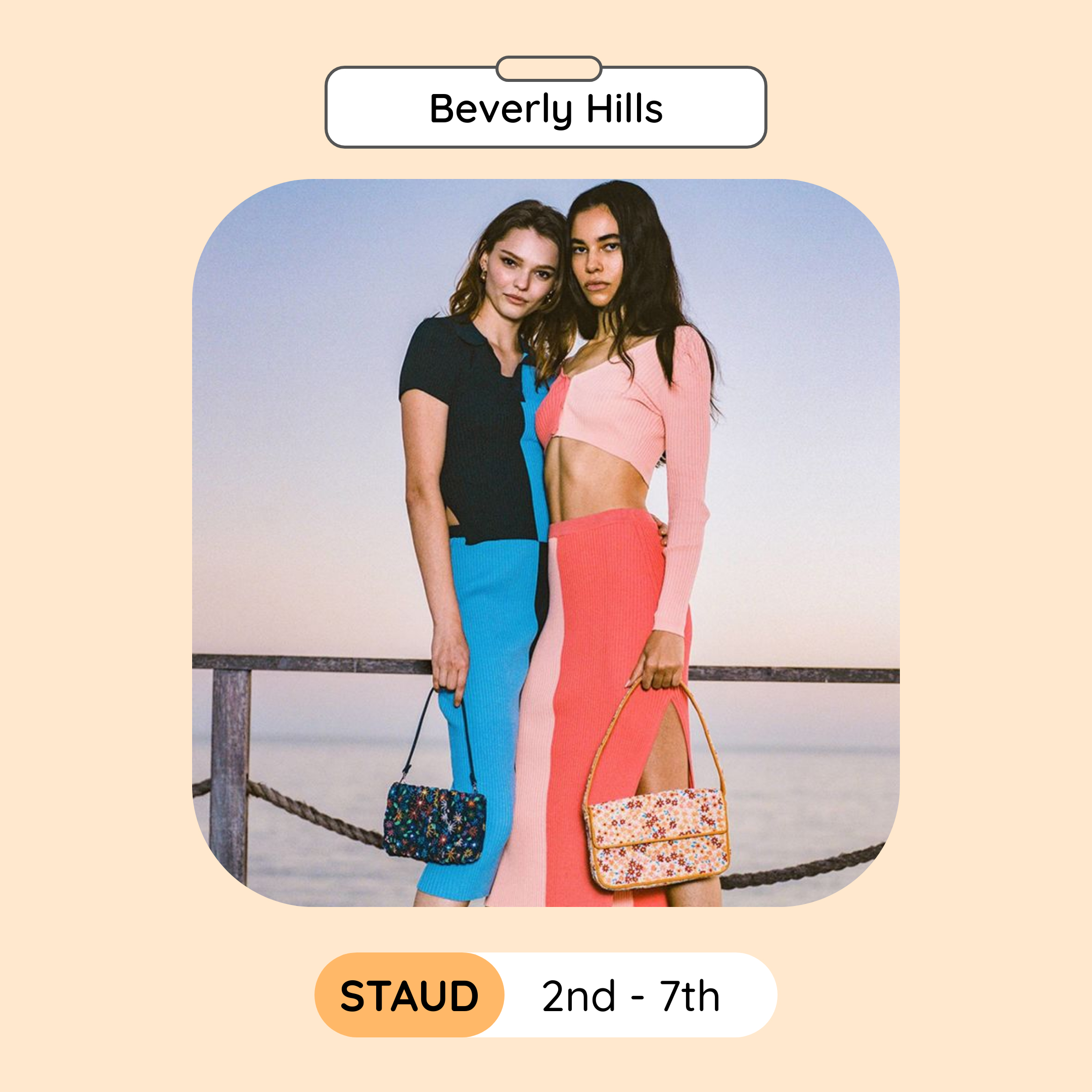 STAUD Sample Sale, Los Angeles, May 2023