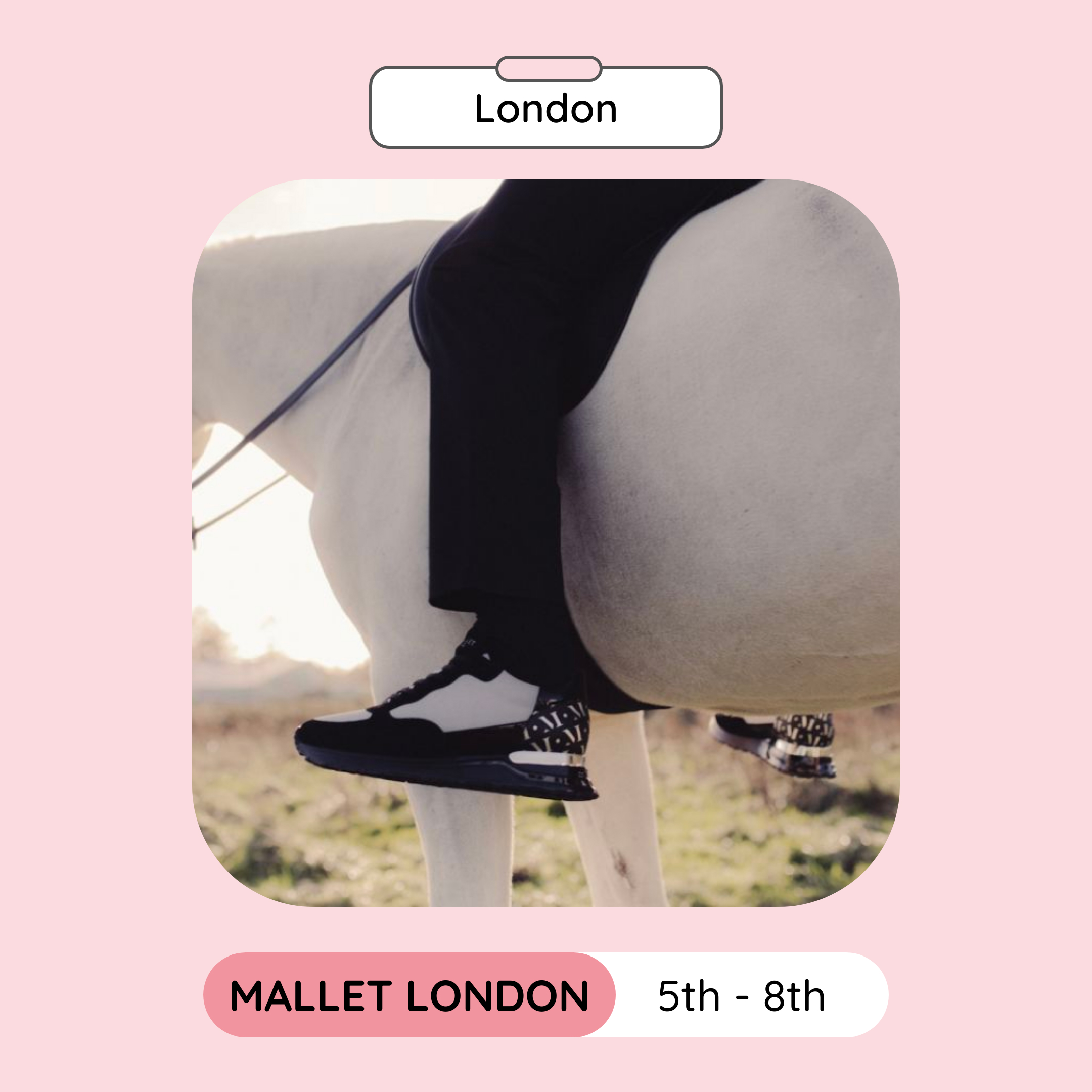 Mallet London Sample Sale, London, October 2023