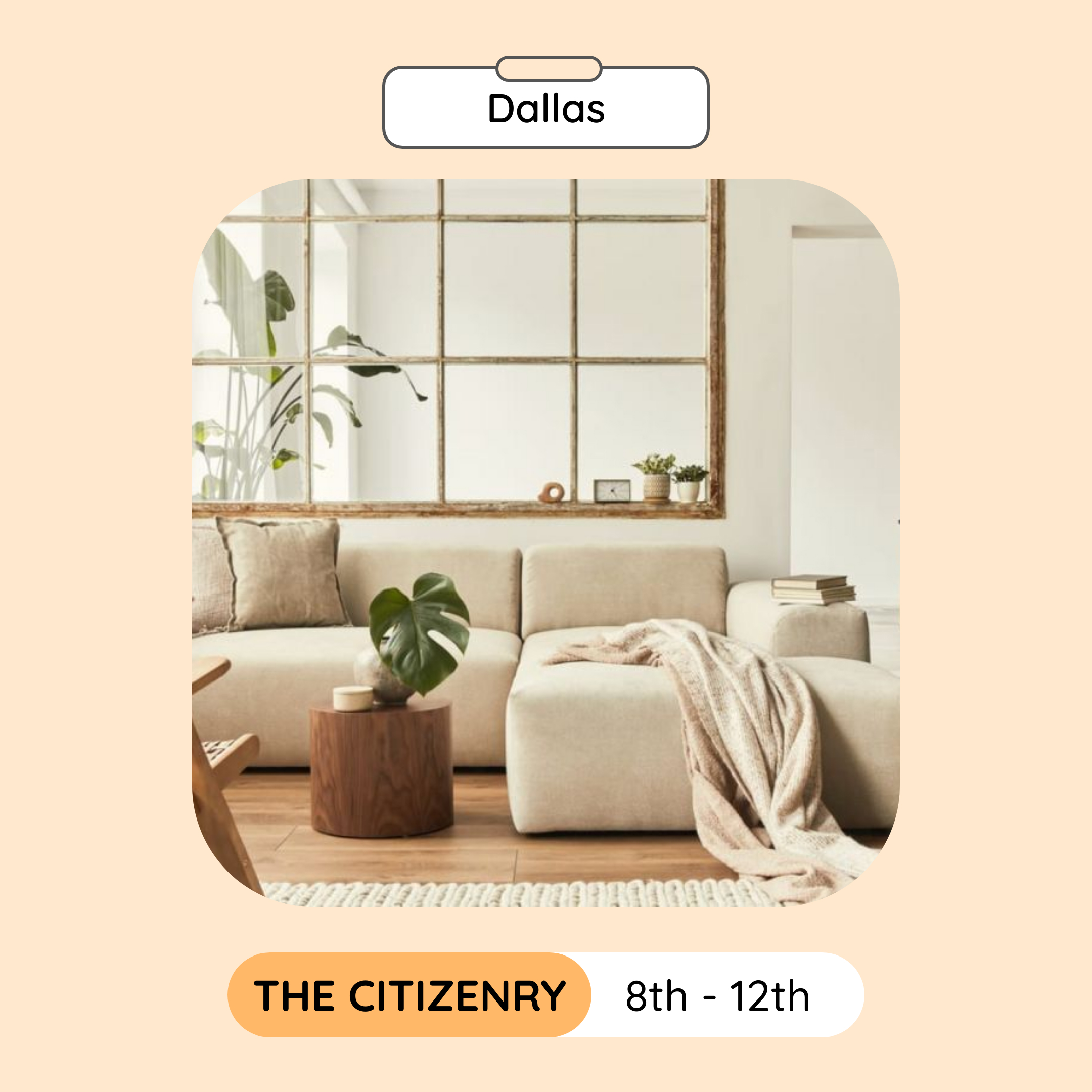 The Citizenry Sample Sale, Dallas, November 2023