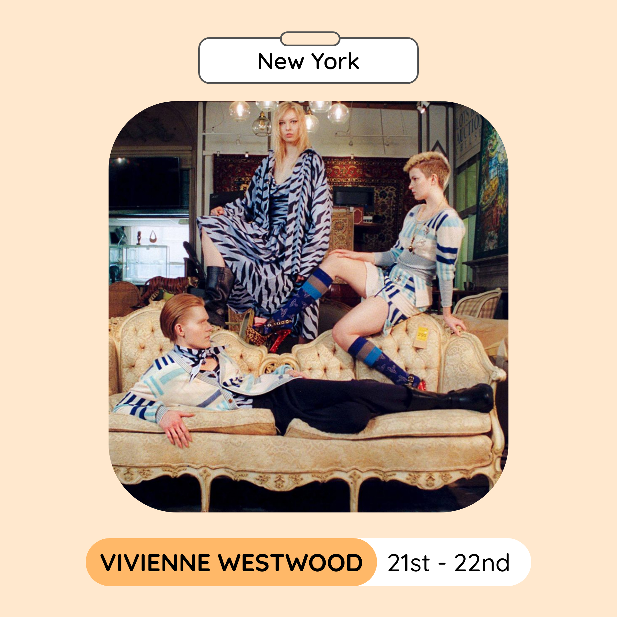Vivienne Westwood Sample Sale, New York, November 2023