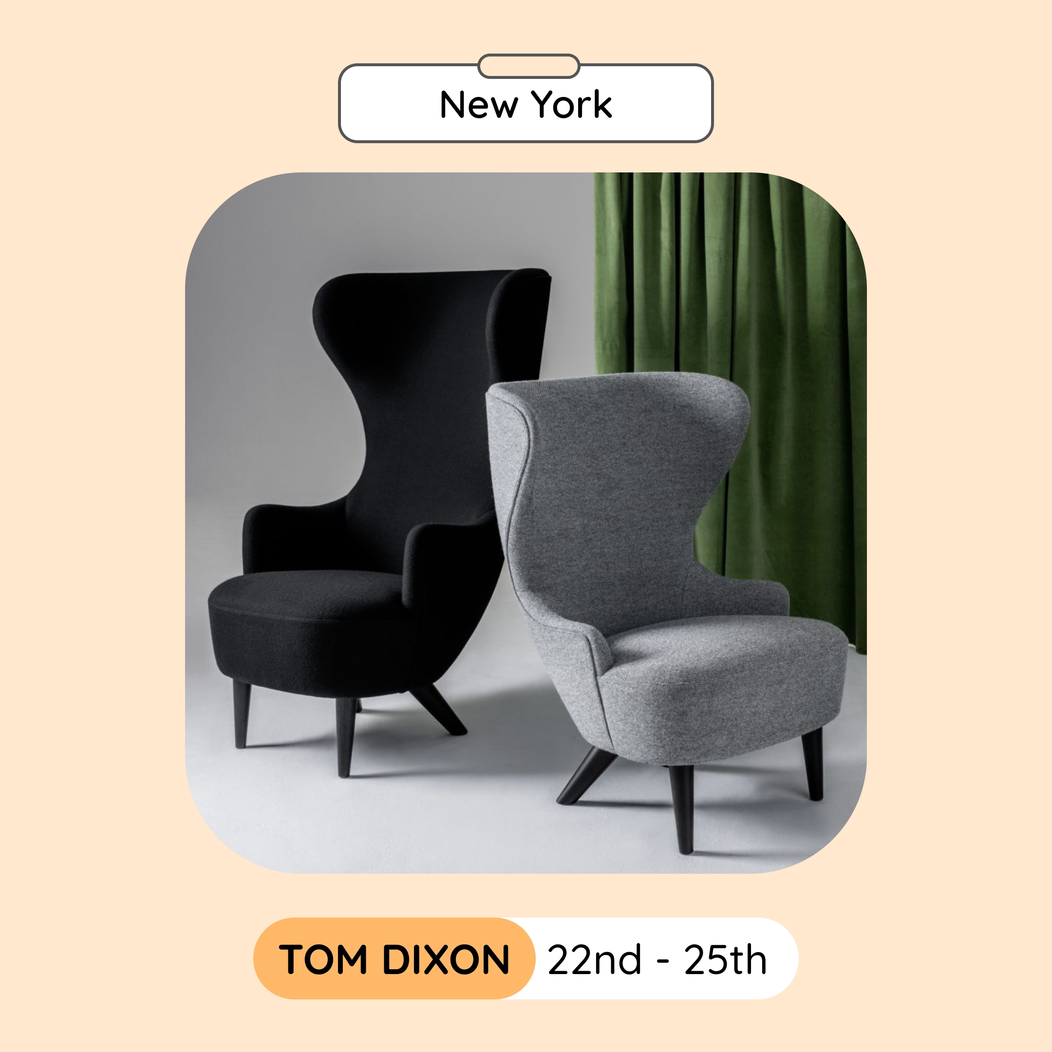 Tom Dixon Sample Sale, New York, February 2024
