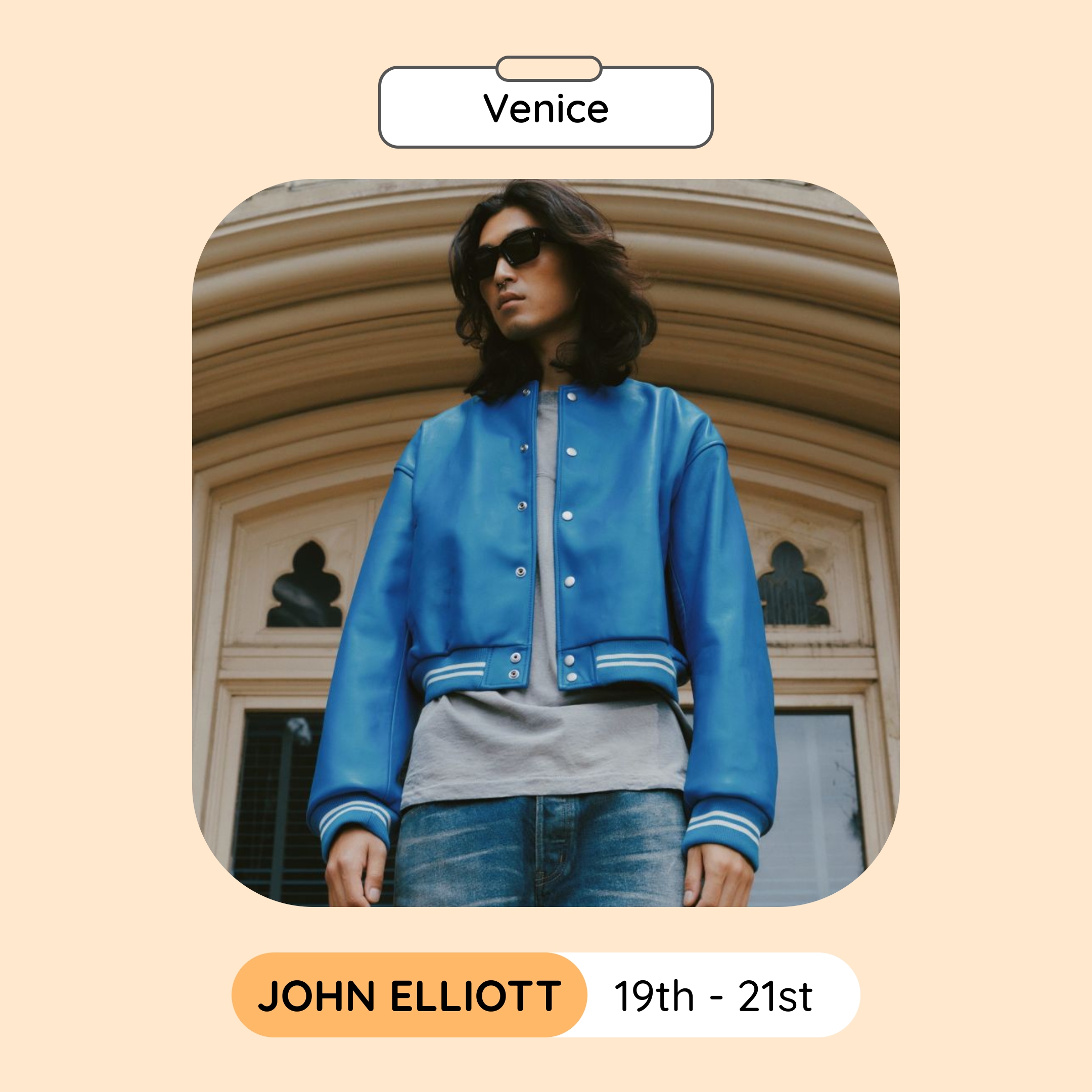 John Elliott Sample Sale, Los Angeles, July 2024