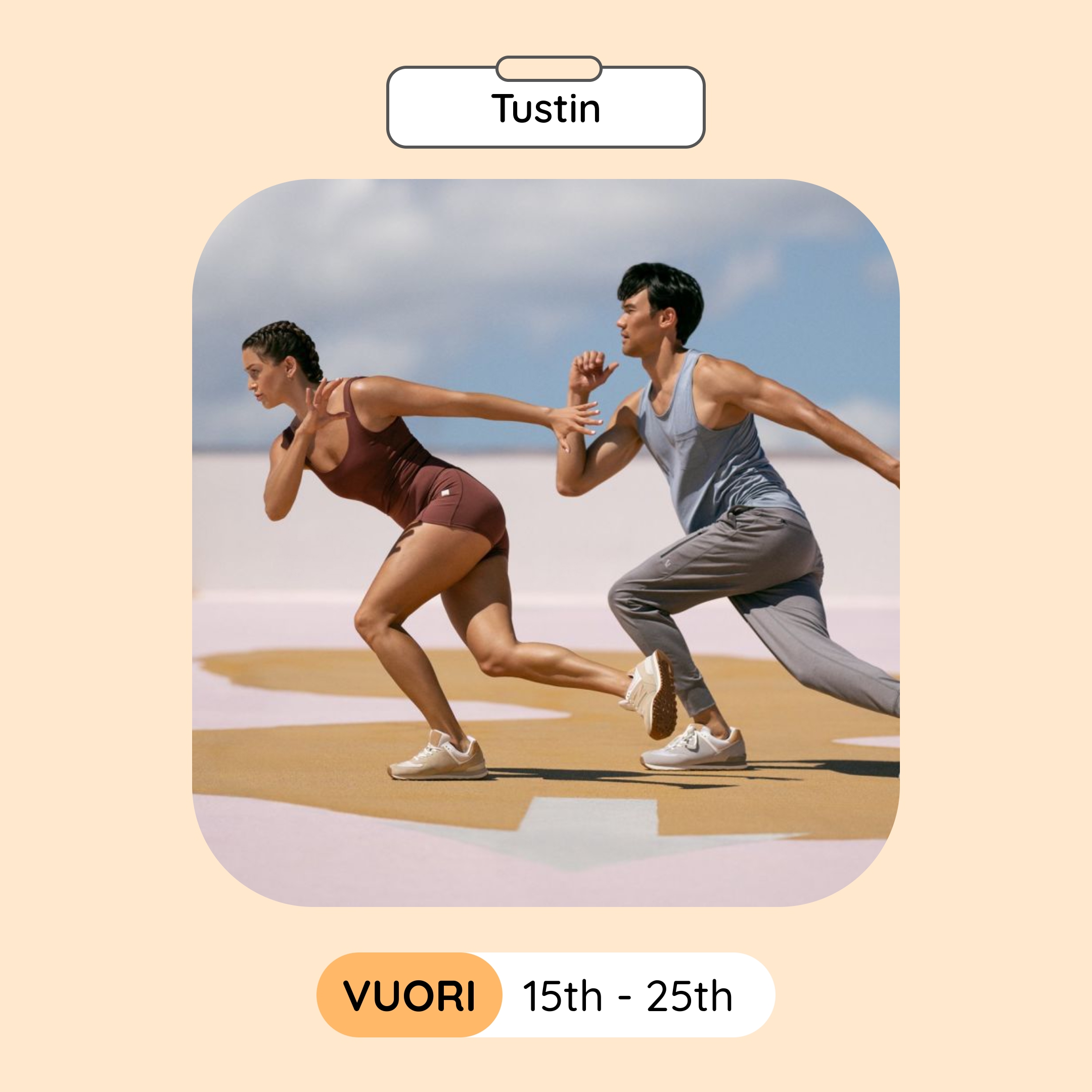 Vuori Warehouse Sale, Los Angeles, August 2024