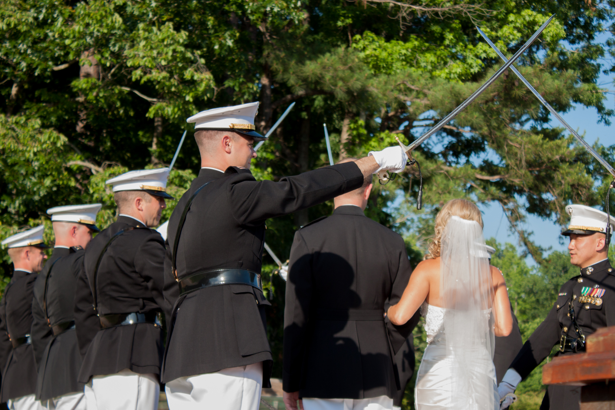 marine sword arch Stephanie's Blog