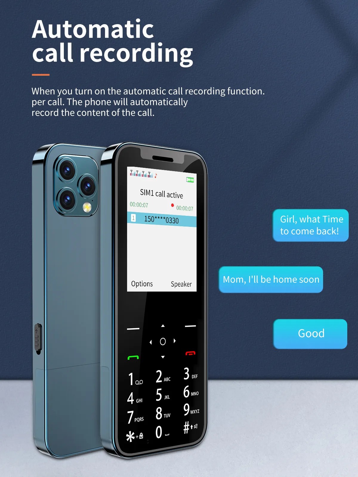 هاتف Servo X4 مزود ب4 خطوط Chico Store متجر شيكو